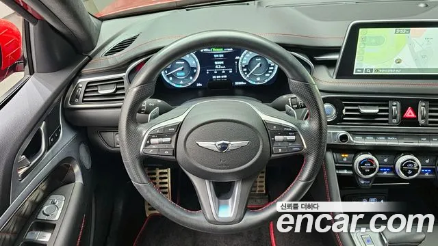 Genesis G70 2018 Красный из Кореи, фото 5