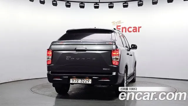 Ssangyong Rexton Sports 2018 Серый из Кореи, фото 5