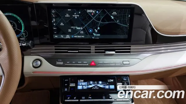 Hyundai The New Grandeur IG Hybrid 2020 Серебристо-серый из Кореи, фото 5