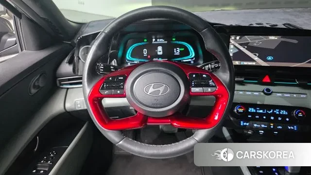 Hyundai The New Avante Hybrid (CN7) 2023 Серый из Кореи, фото 5