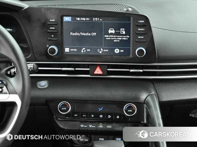 Hyundai Avante (CN7) 2022 Серебристо-серый из Кореи, фото 5