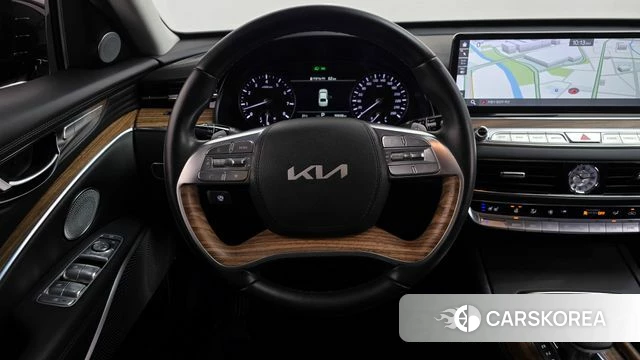 Kia The New K9 2nd generation 2021 Черный из Кореи, фото 5