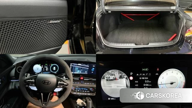 Hyundai The New Avante (CN7) 2023 Черный из Кореи, фото 5