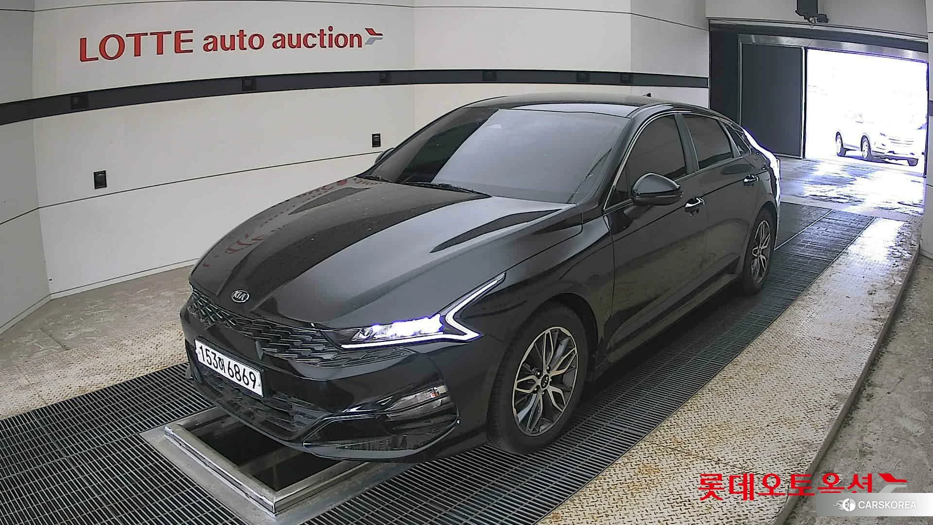 Kia K5 2021 Aurora Black Pearl из Кореи, фото 5