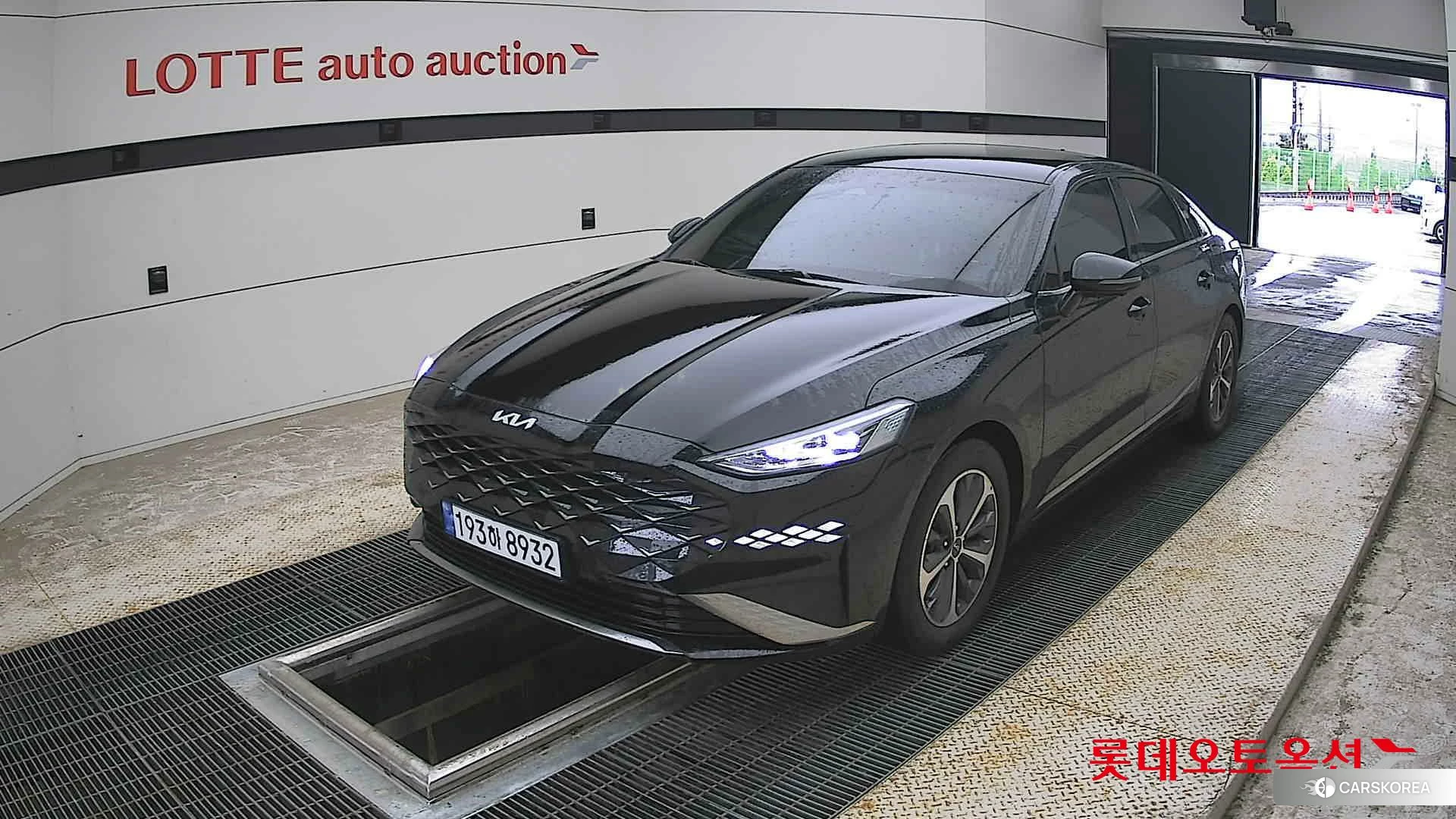 Kia K8 Hybrid 2022 Aurora Black Pearl из Кореи, фото 5