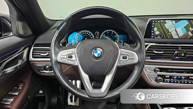 BMW 7 Series (G11) 2018 Синий из Кореи, фото 5