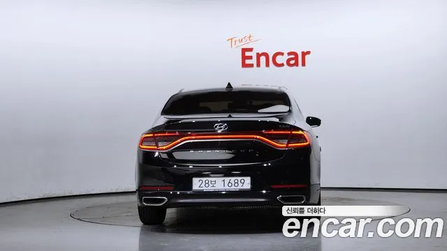 Hyundai Grandeur IG Hybrid 2018 Черный из Кореи, фото 5