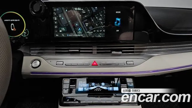 Hyundai The New Grandeur IG Hybrid 2021 Белый из Кореи, фото 5