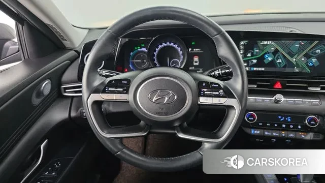 Hyundai Avante Hybrid (CN7) 2021 Серый из Кореи, фото 5