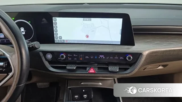Kia K8 Hybrid 2021 Черный из Кореи, фото 5