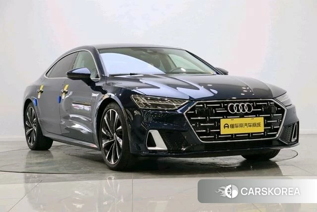 Audi A7L 2021 Синий из Китая, фото 5