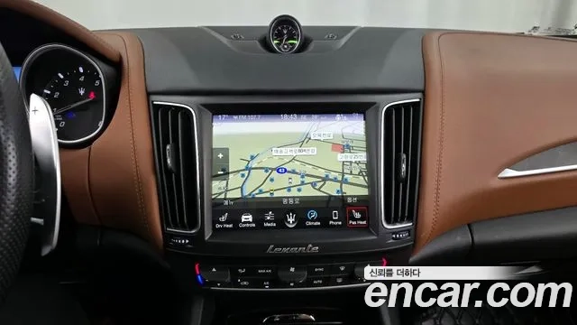 Maserati Levante 2018 Черный из Кореи, фото 5