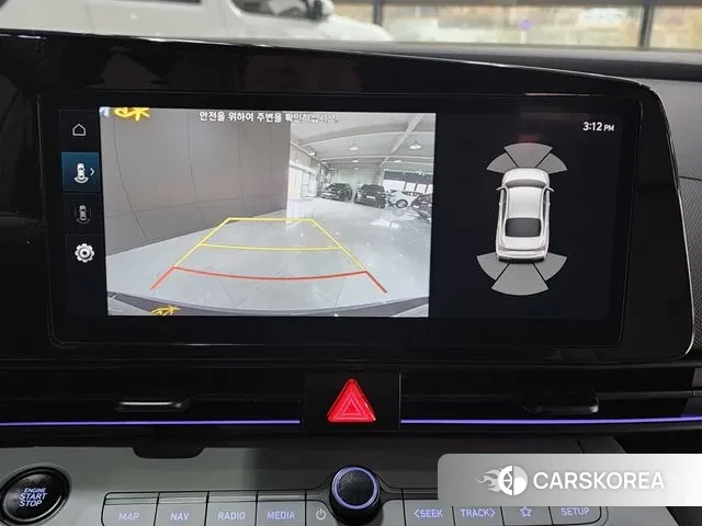 Hyundai The New Avante (CN7) 2024 Черный из Кореи, фото 5