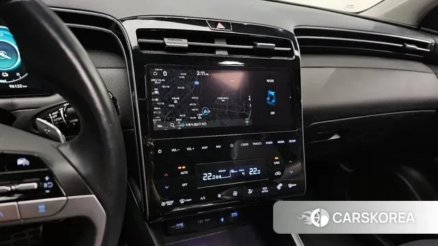 Hyundai Tucson Hybrid (NX4) 2021 Красный из Кореи, фото 5