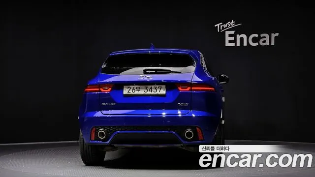 Jaguar E-PACE 2018 Синий из Кореи, фото 5
