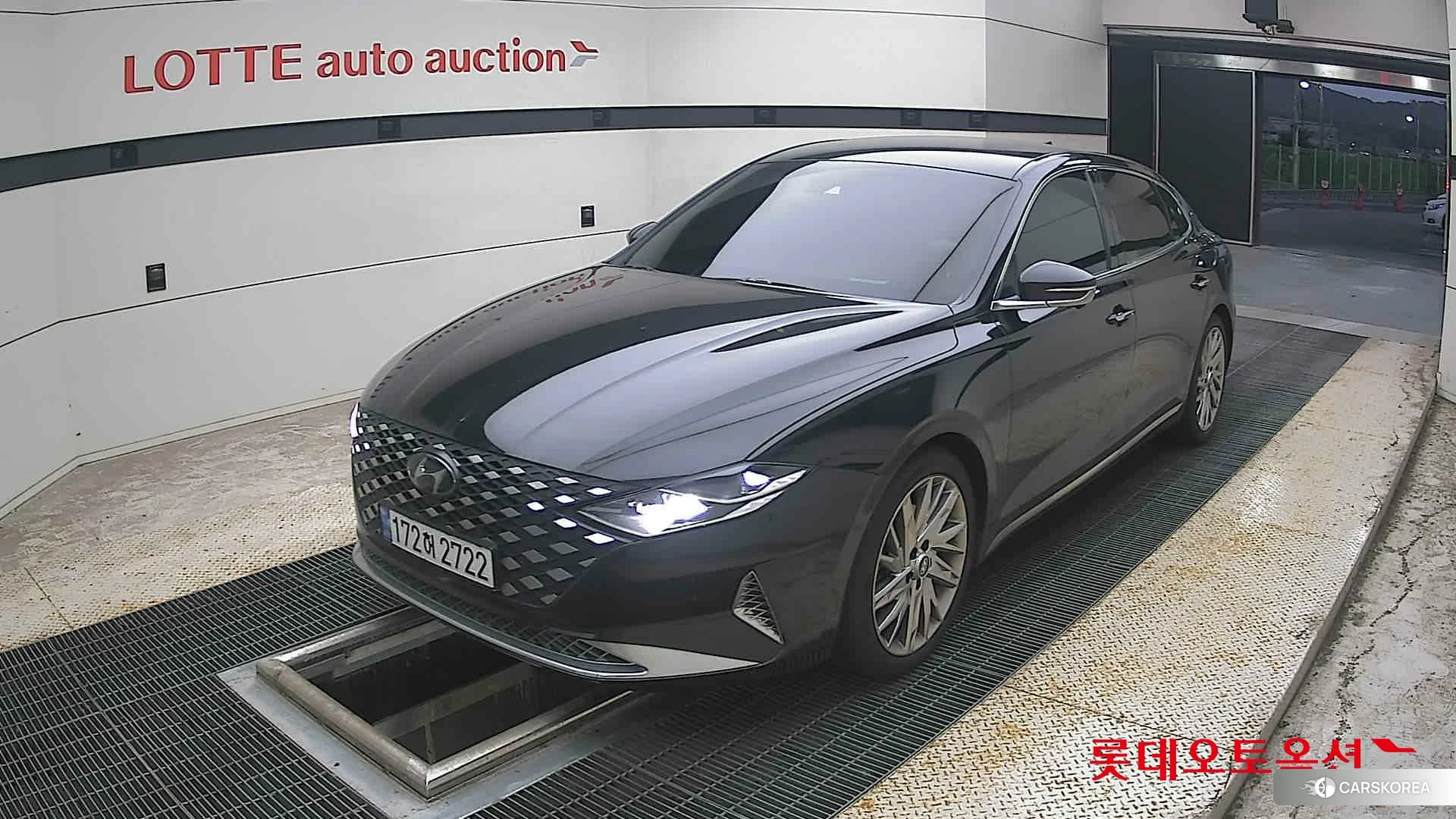 Hyundai Grandeur 2023 Abyss Black Pearl из Кореи, фото 5
