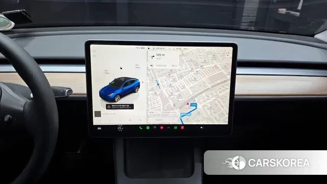 Tesla Model Y 2024 Синий из Кореи, фото 5