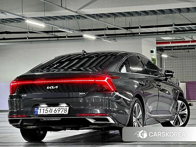 Kia K8 Hybrid 2023 Серый из Кореи, фото 5