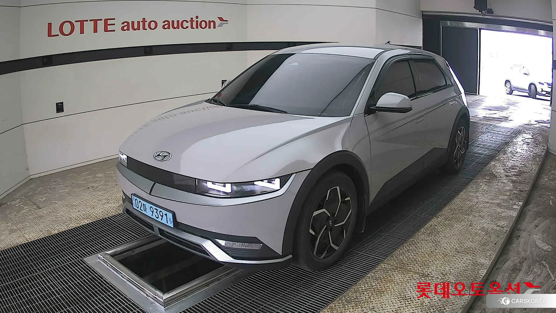 Hyundai IONIQ 5 2022 Cyber Grey Metallic из Кореи, фото 5