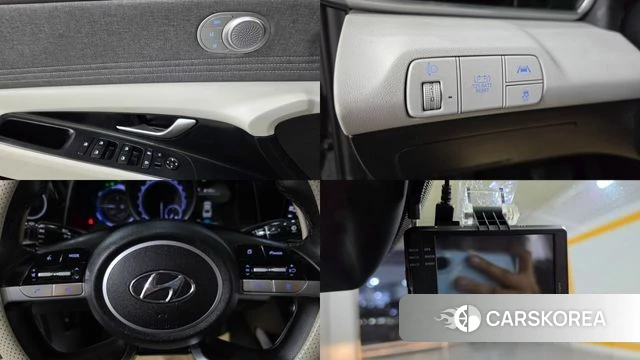 Hyundai Avante Hybrid (CN7) 2021 Черный из Кореи, фото 5