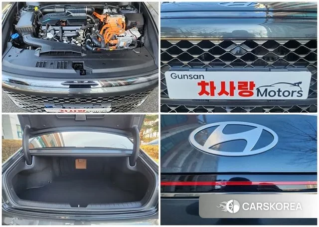 Hyundai Grandeur Hybrid (GN7) 2023 Серый из Кореи, фото 5