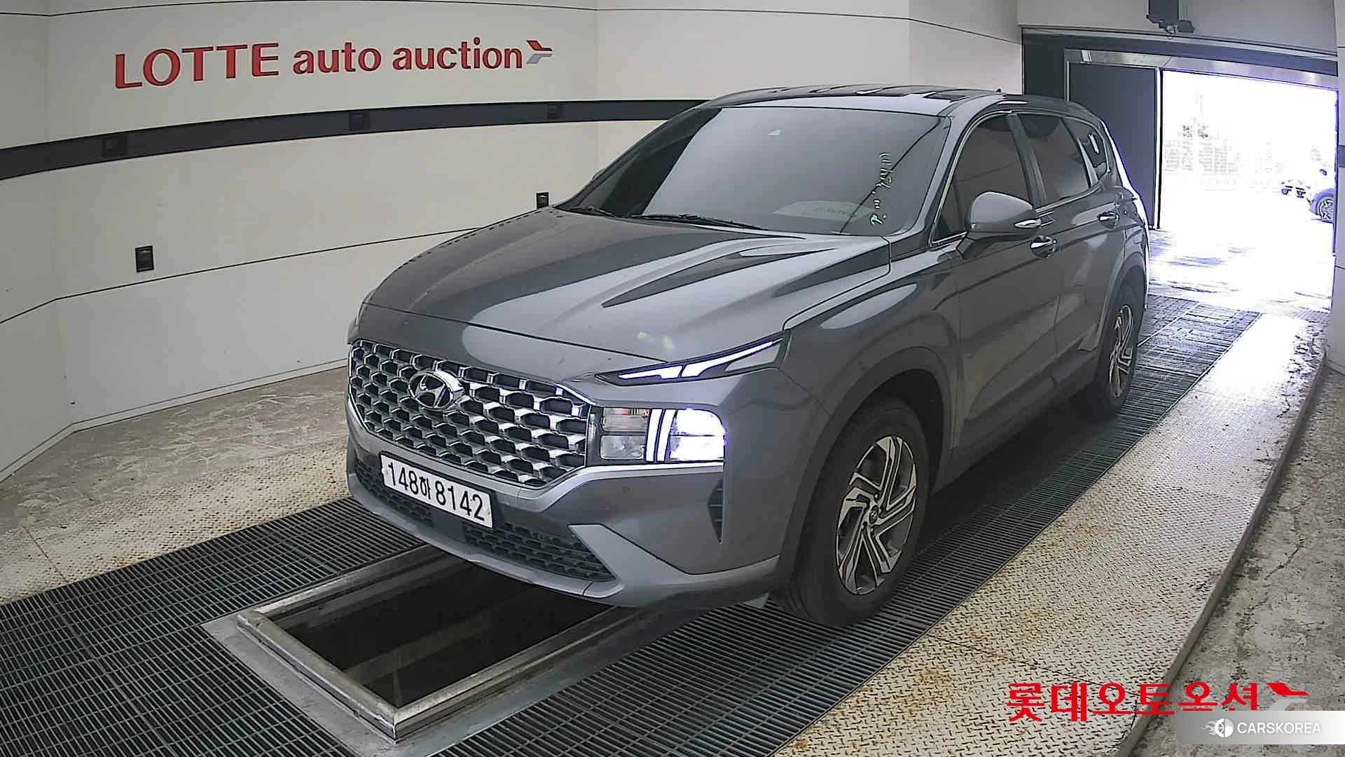 Hyundai Santa Fe 2021 Magnetic Grey Metallic из Кореи, фото 5