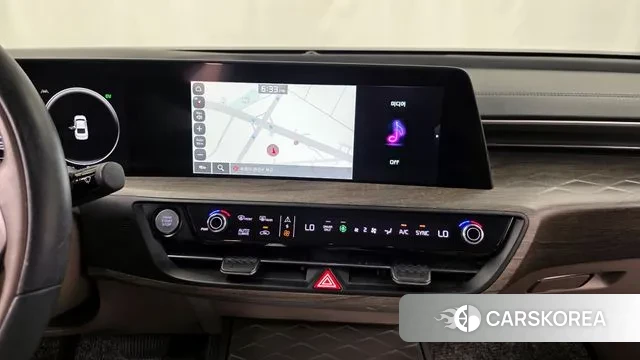 Kia K8 Hybrid 2021 Синий из Кореи, фото 5