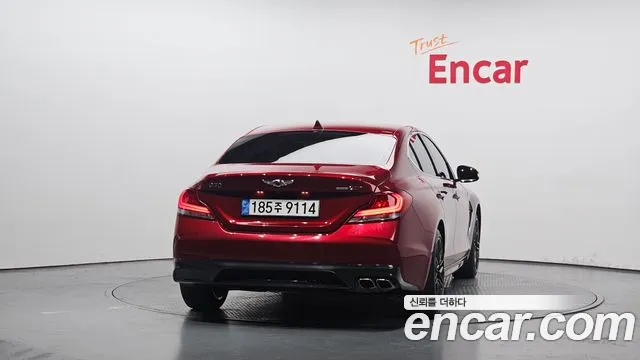 Genesis G70 2018 Красный из Кореи, фото 5