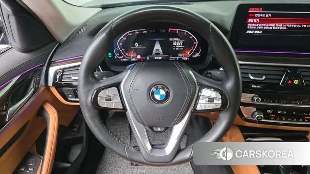 BMW 5 Series (G30) 2021 Черный из Кореи, фото 5