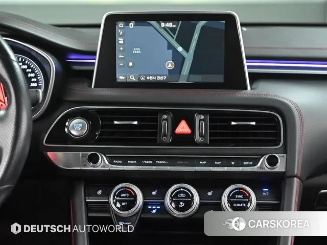 Genesis G70 2018 Синий из Кореи, фото 5