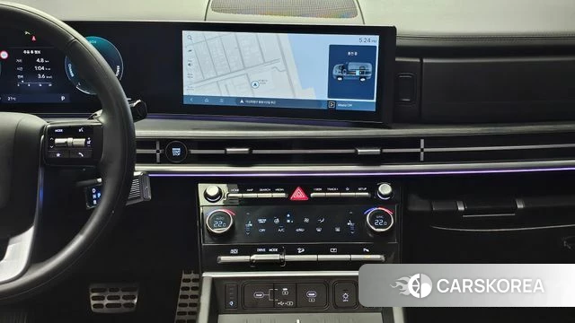 Hyundai Santa Fe (MX5) 2024 Небесно-голубой из Кореи, фото 5