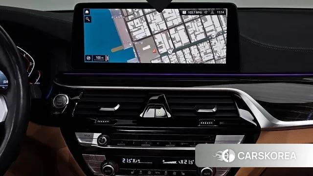 BMW 5 Series (G30) 2021 Синий из Кореи, фото 5