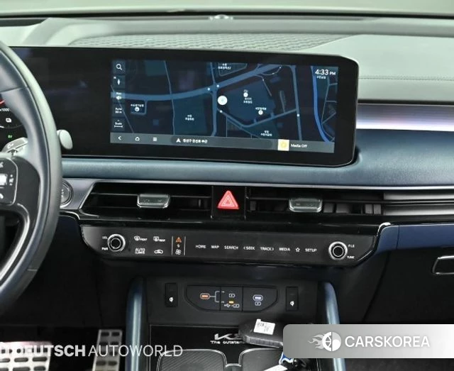 Kia The New K8 Hybrid 2024 Серый из Кореи, фото 5