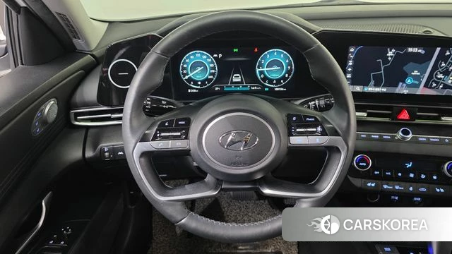 Hyundai Avante (CN7) 2022 Белый из Кореи, фото 5