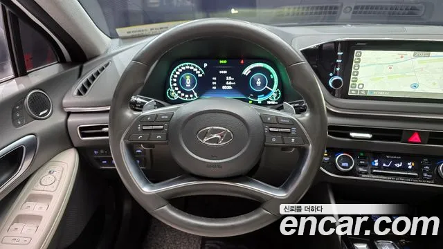 Hyundai Sonata Hybrid (DN8) 2020 Белый из Кореи, фото 5