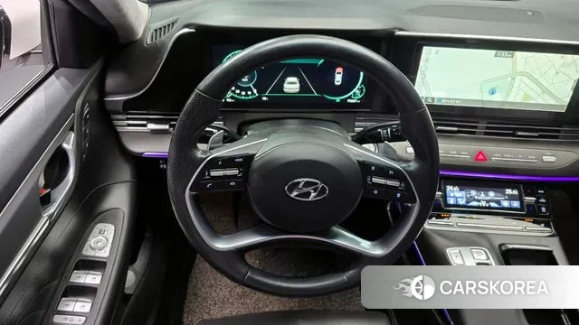 Hyundai The New Grandeur IG Hybrid 2021 Белый из Кореи, фото 5