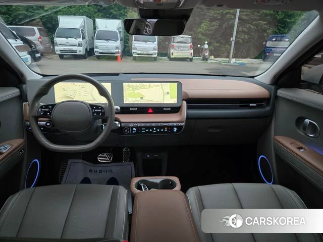 Hyundai Ionic 5 2022 Серебристо-серый из Кореи, фото 5