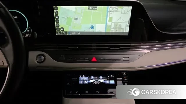 Hyundai The New Grandeur IG Hybrid 2021 Белый из Кореи, фото 5