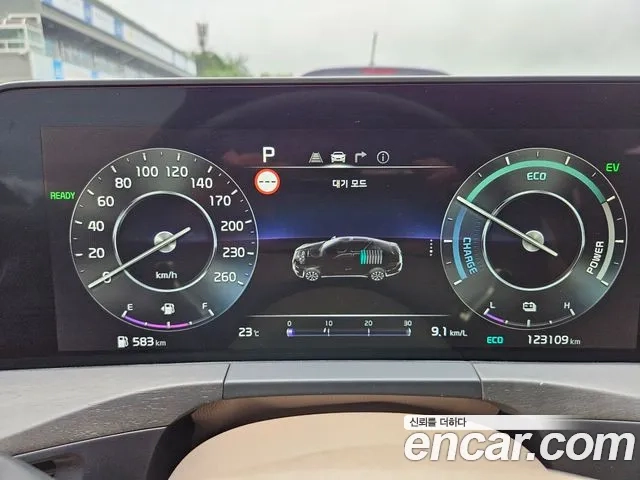 Kia K8 Hybrid 2021 Черный из Кореи, фото 5