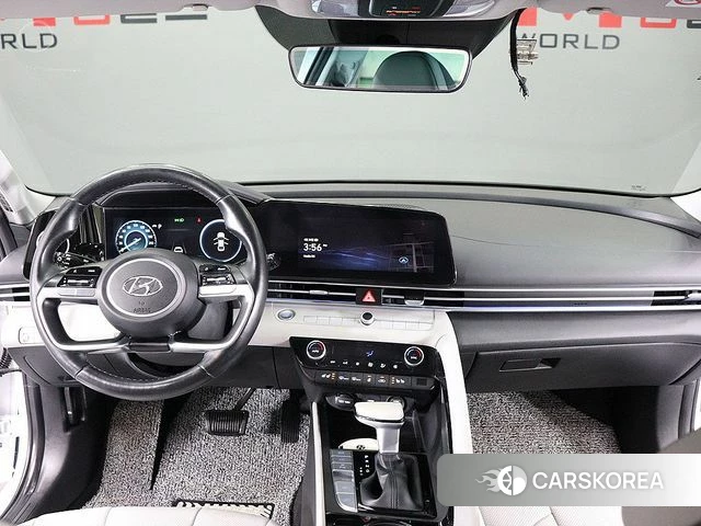 Hyundai Avante (CN7) 2021 Белый из Кореи, фото 5