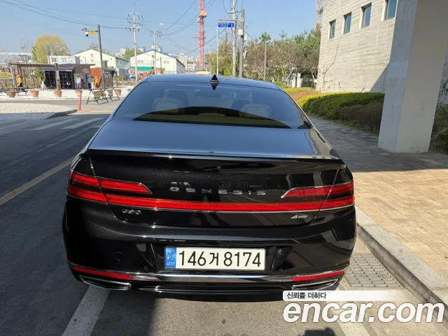 Genesis G90 2021 Черный из Кореи, фото 5