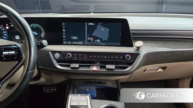 Kia K8 Hybrid 2022 Белый из Кореи, фото 5