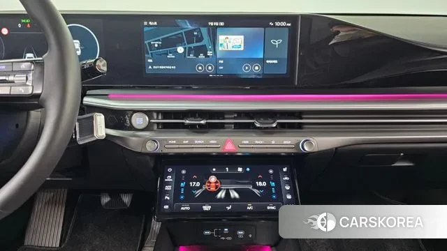 Hyundai Grandeur Hybrid (GN7) 2024 Черный из Кореи, фото 5