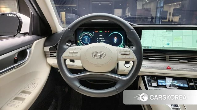 Hyundai The New Grandeur IG Hybrid 2021 Белый из Кореи, фото 5