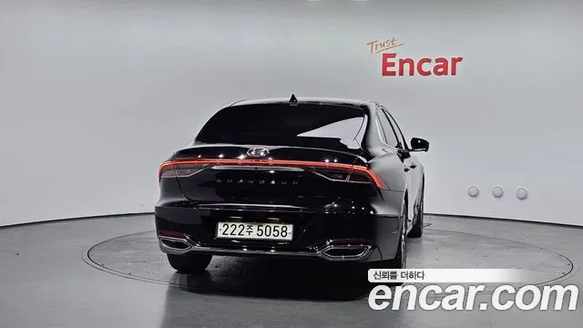 Hyundai The New Grandeur IG 2022 Черный из Кореи, фото 5