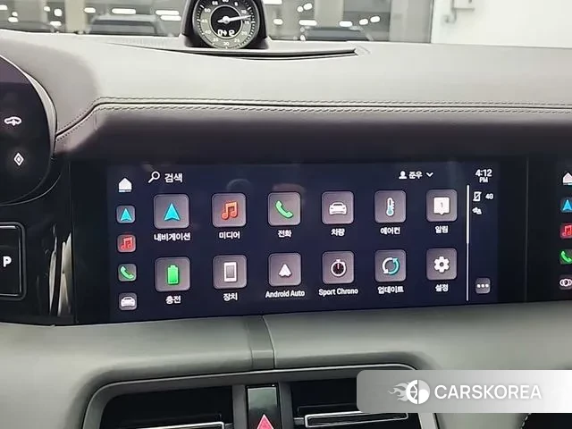 Porsche Taycan 2023 Серебристо-серый из Кореи, фото 5