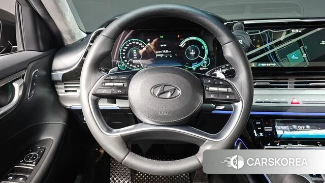 Hyundai The New Grandeur IG Hybrid 2021 Черный из Кореи, фото 5