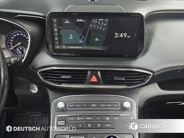Hyundai The New Santa Fe 2021 Синий из Кореи, фото 5