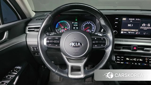 Kia K5 Hybrid 3rd Generation 2021 Белый из Кореи, фото 5