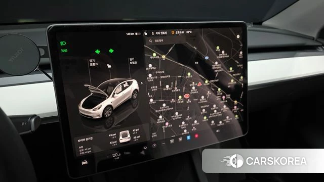 Tesla Model Y 2023 Белый из Кореи, фото 5